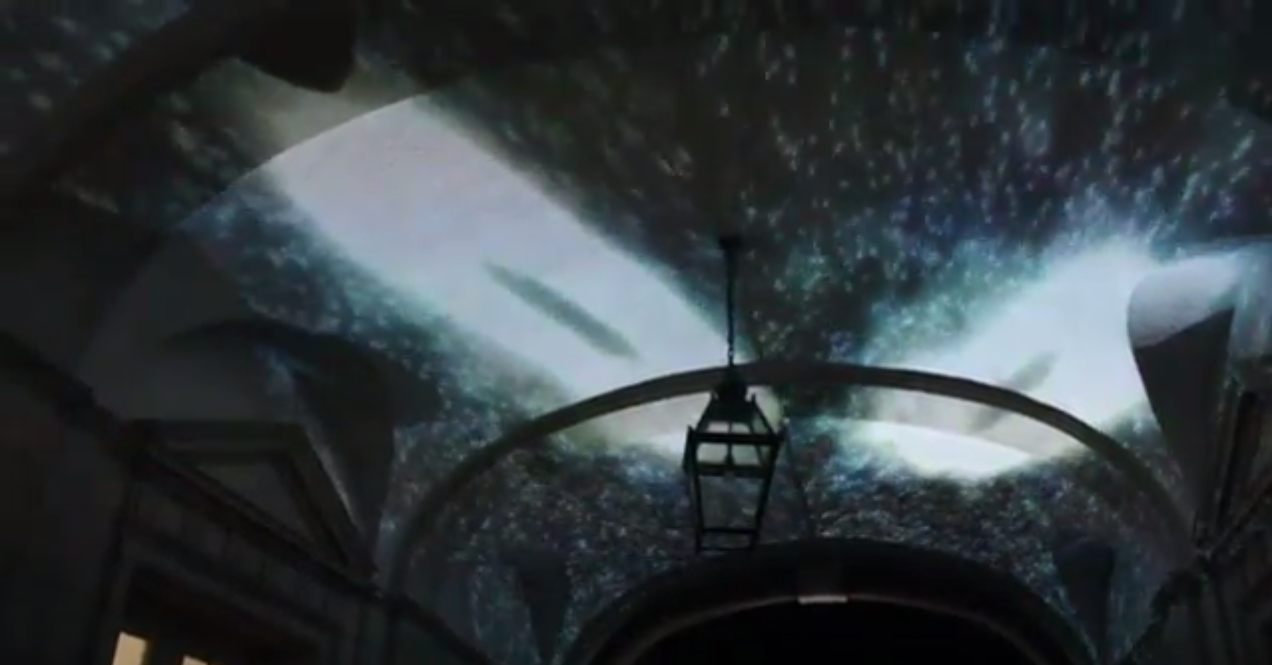 Upham Arch Interactive Projection